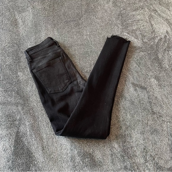 Citizens of Humanity Rocket High Rise Skinny Jeans Black Size 24 - Picture 5 of 13